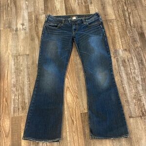 Silver Jeans Dark Blue Flare Women's Jeans